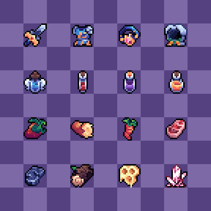 16x16 RPG Icons